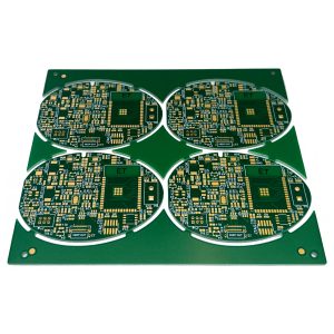 4up array 8 layer rigid printed circuit board