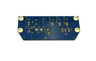 Multi-layer PCB with blue soldermask